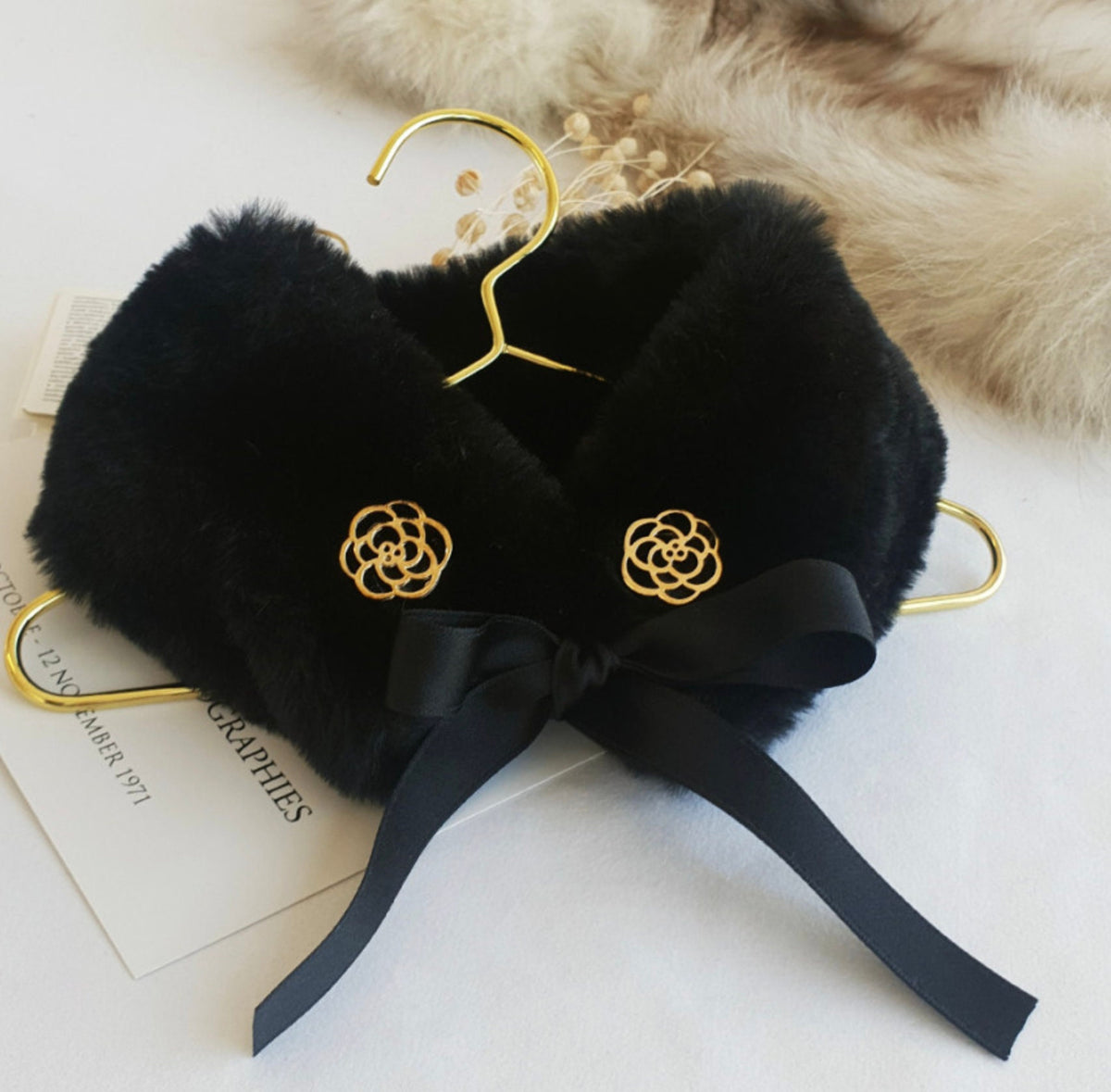 Mink Dog Neck Warmer
