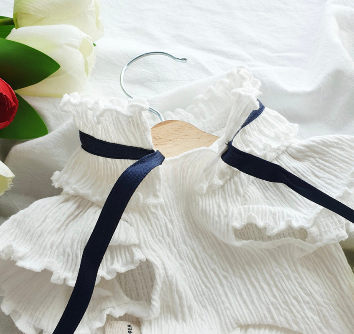 Lace Ruffle Dog Shirt