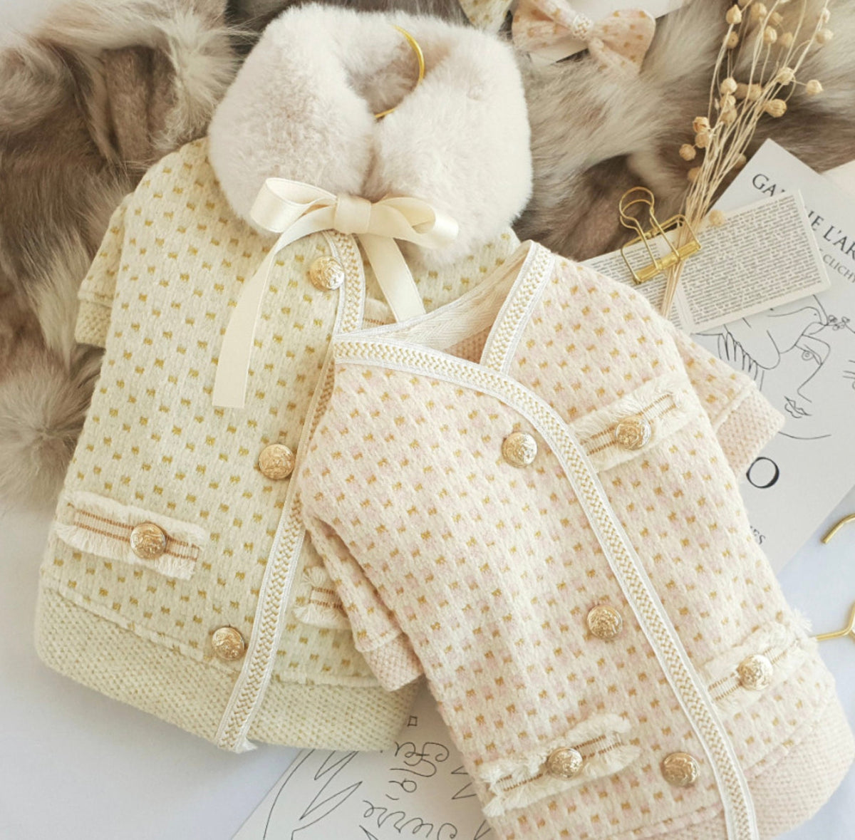Mink Dog Neck Warmer