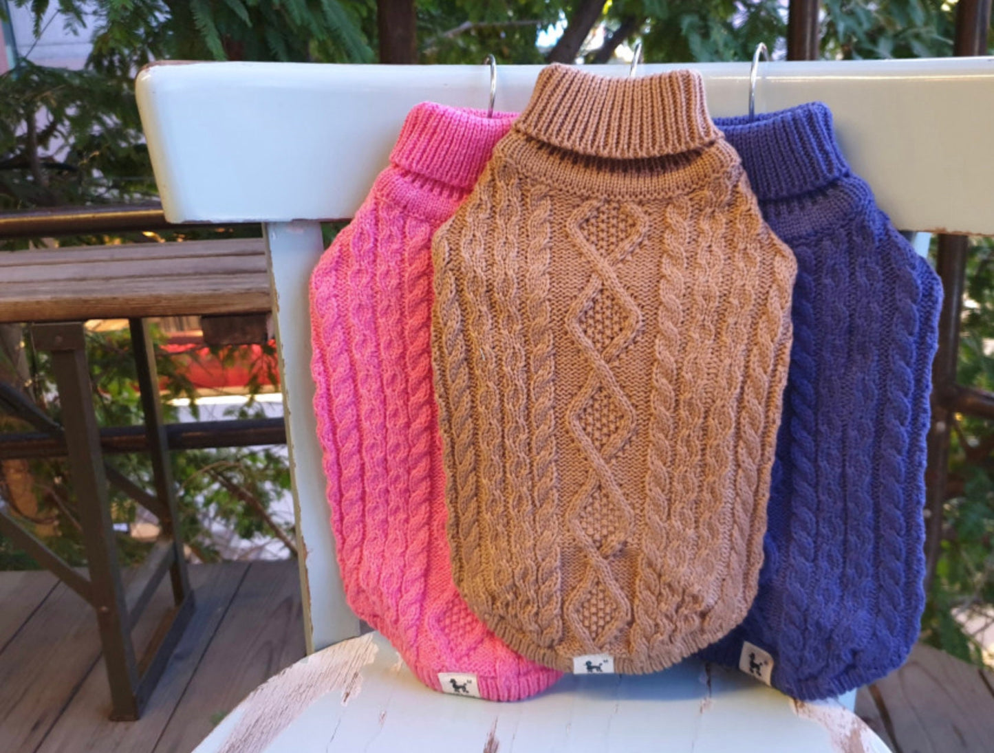 Turtleneck Cable Knit Sweaters