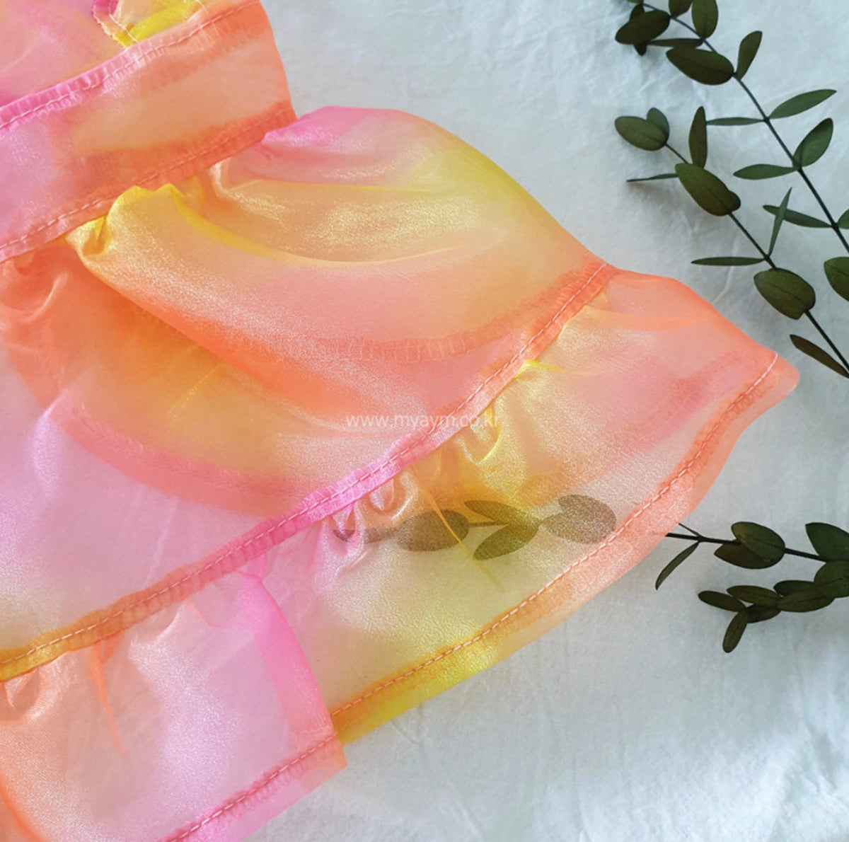 Sheer Organza Dog Dress