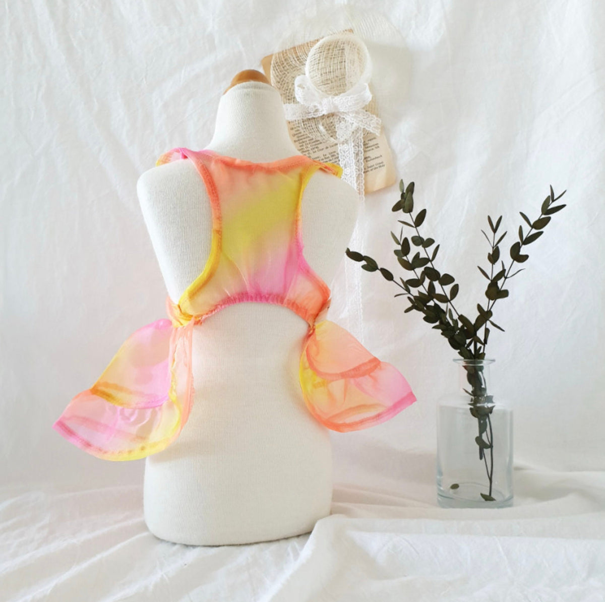Sheer Organza Dog Dress