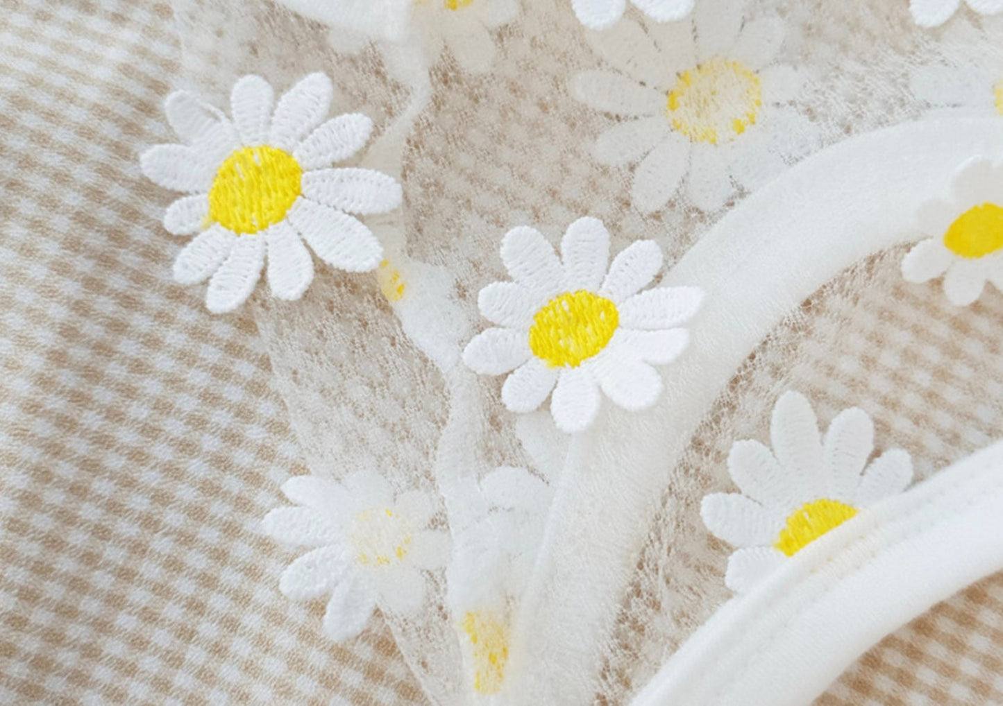 Daisy Chiffon Crop Top