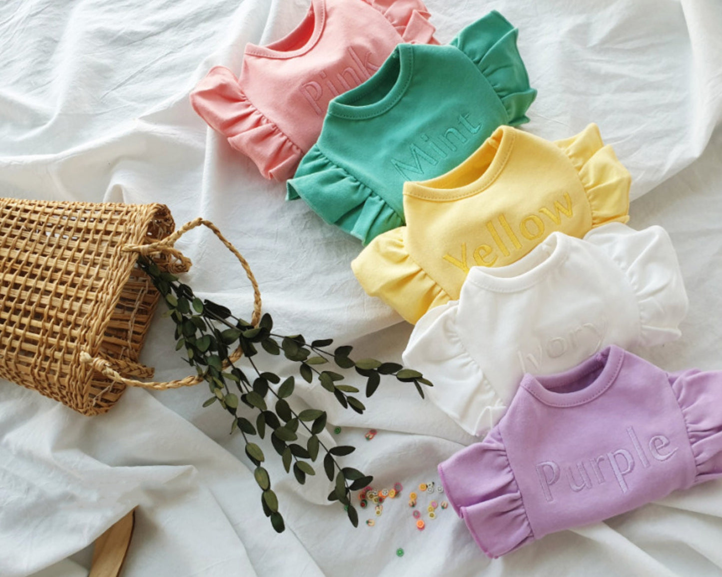 Basic Frilled T-Shirt