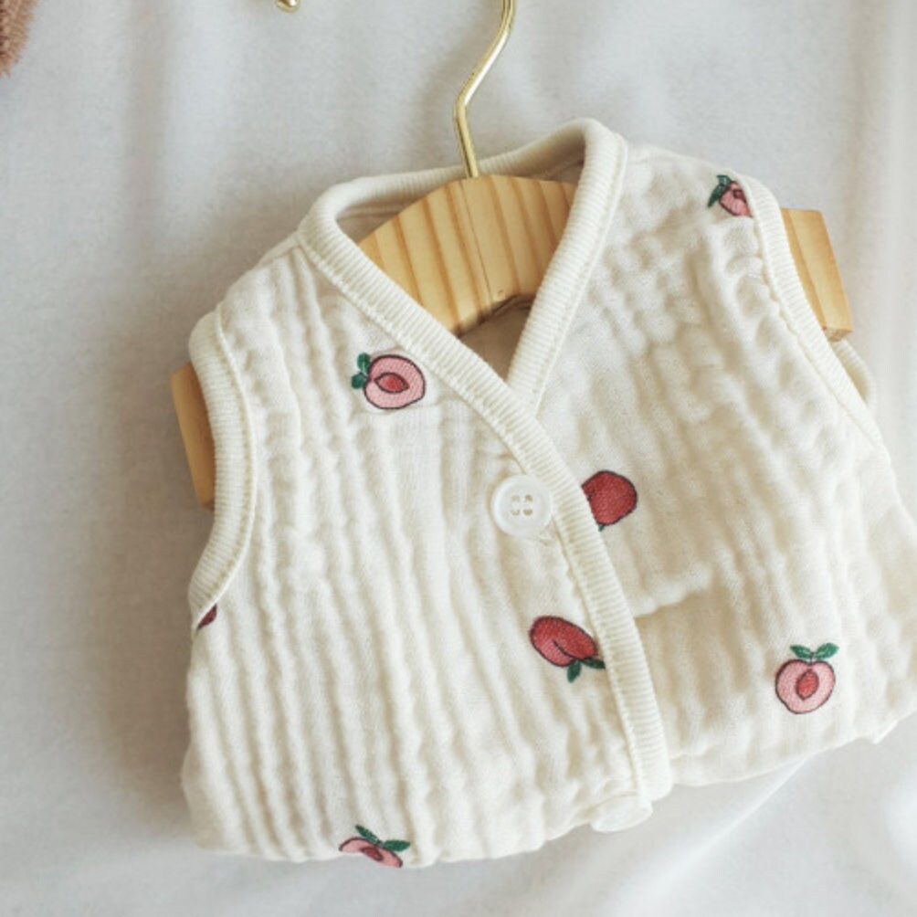 Cotton Peach Vest