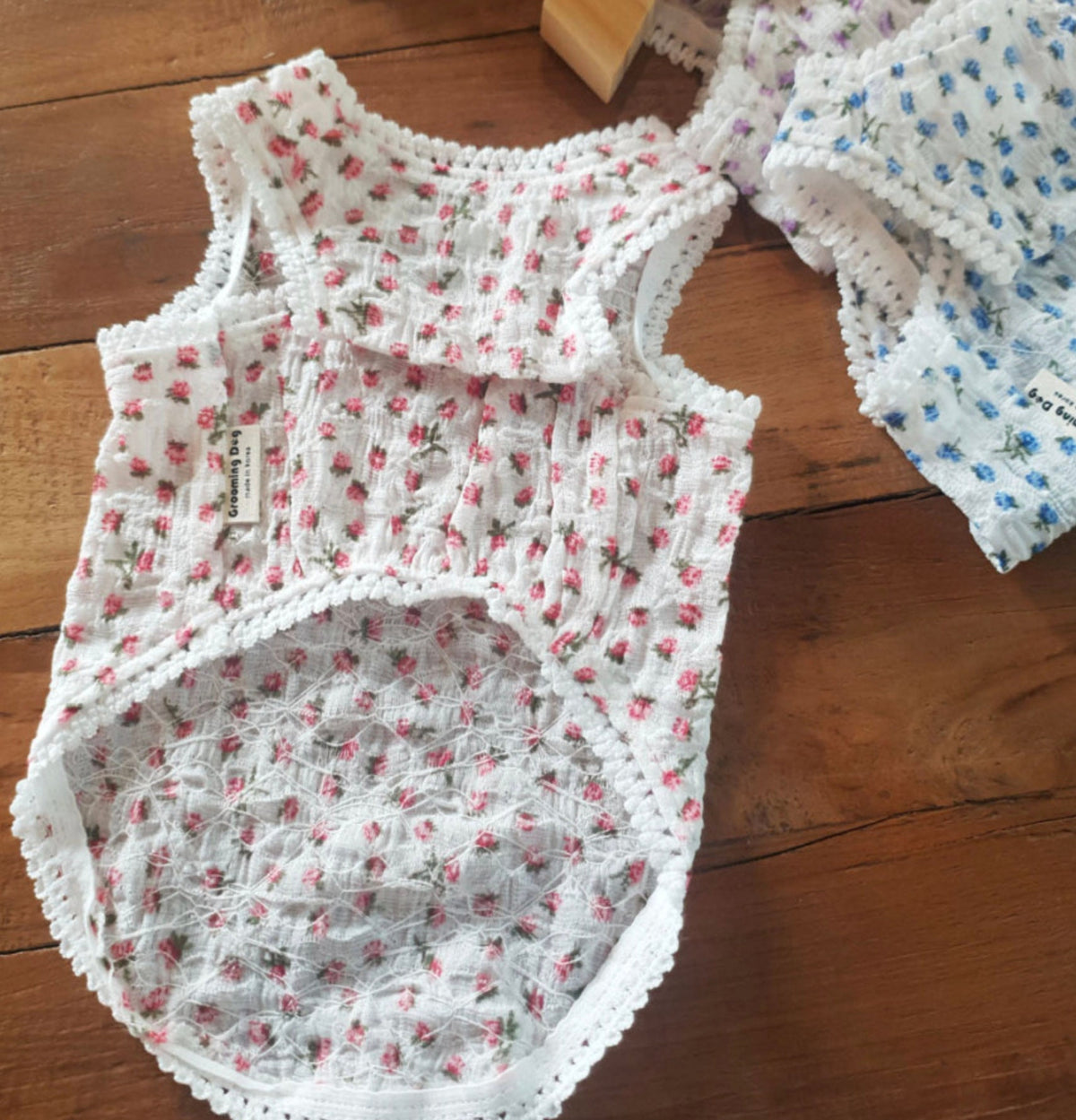 Tiny Floral Dog Tank Top