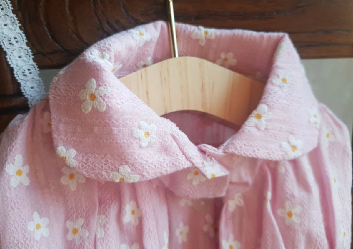 Pastel Floral Dog Blouse