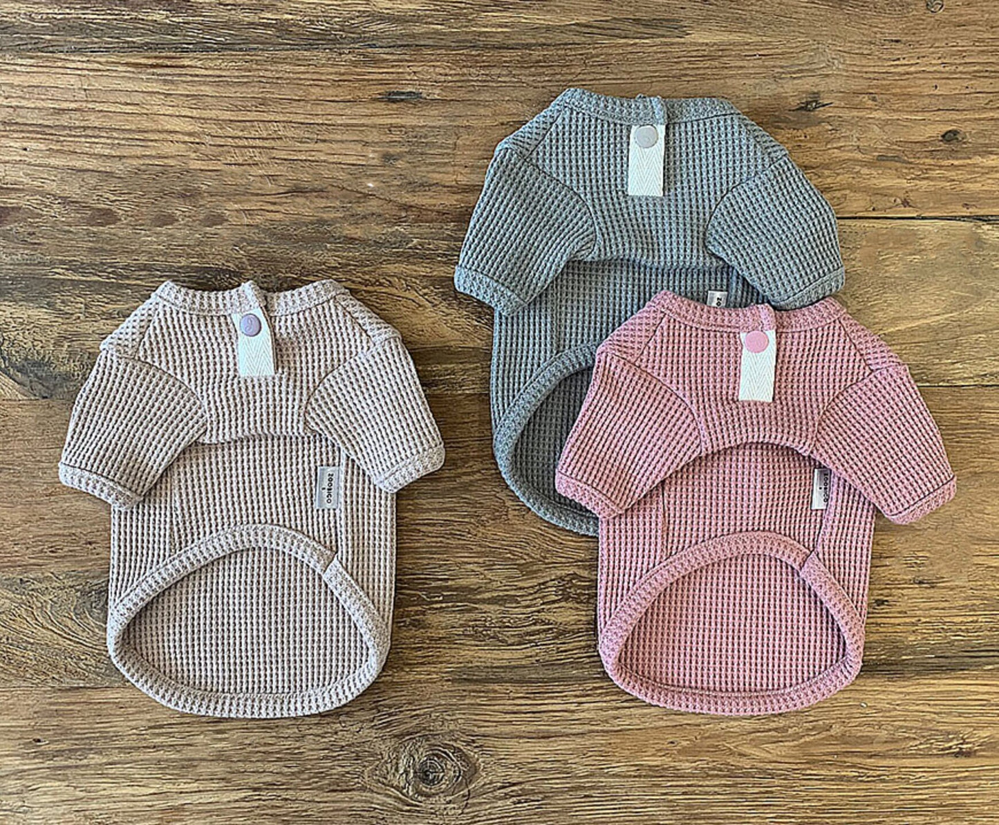 Waffle Round Knit