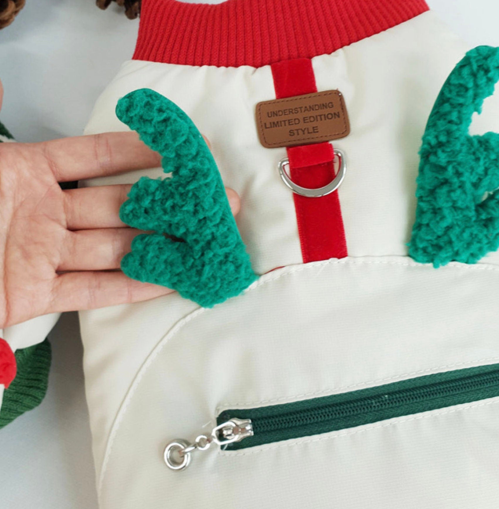 Christmas Rudolph D-Ring Jacket