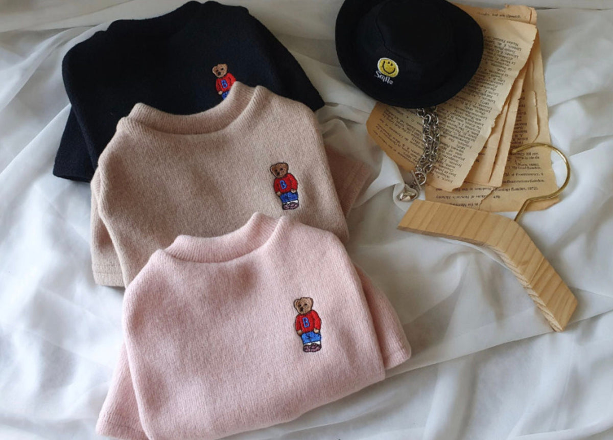 Teddy Bear Dog Knit Sweater