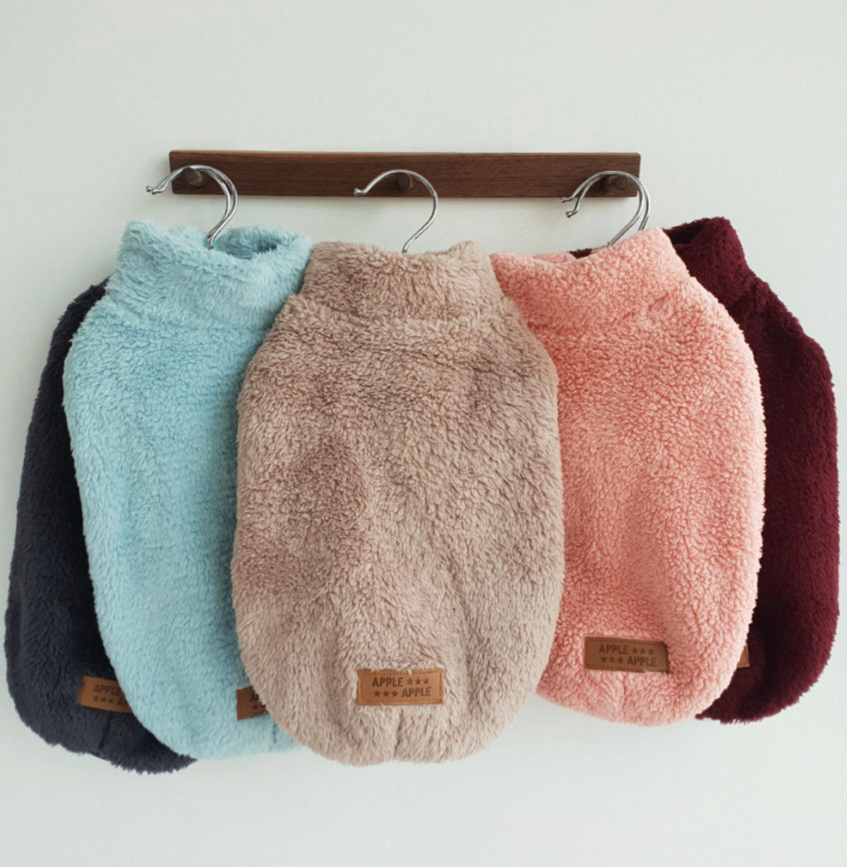 Thermal Fleece Zip-Up Dog Sweater