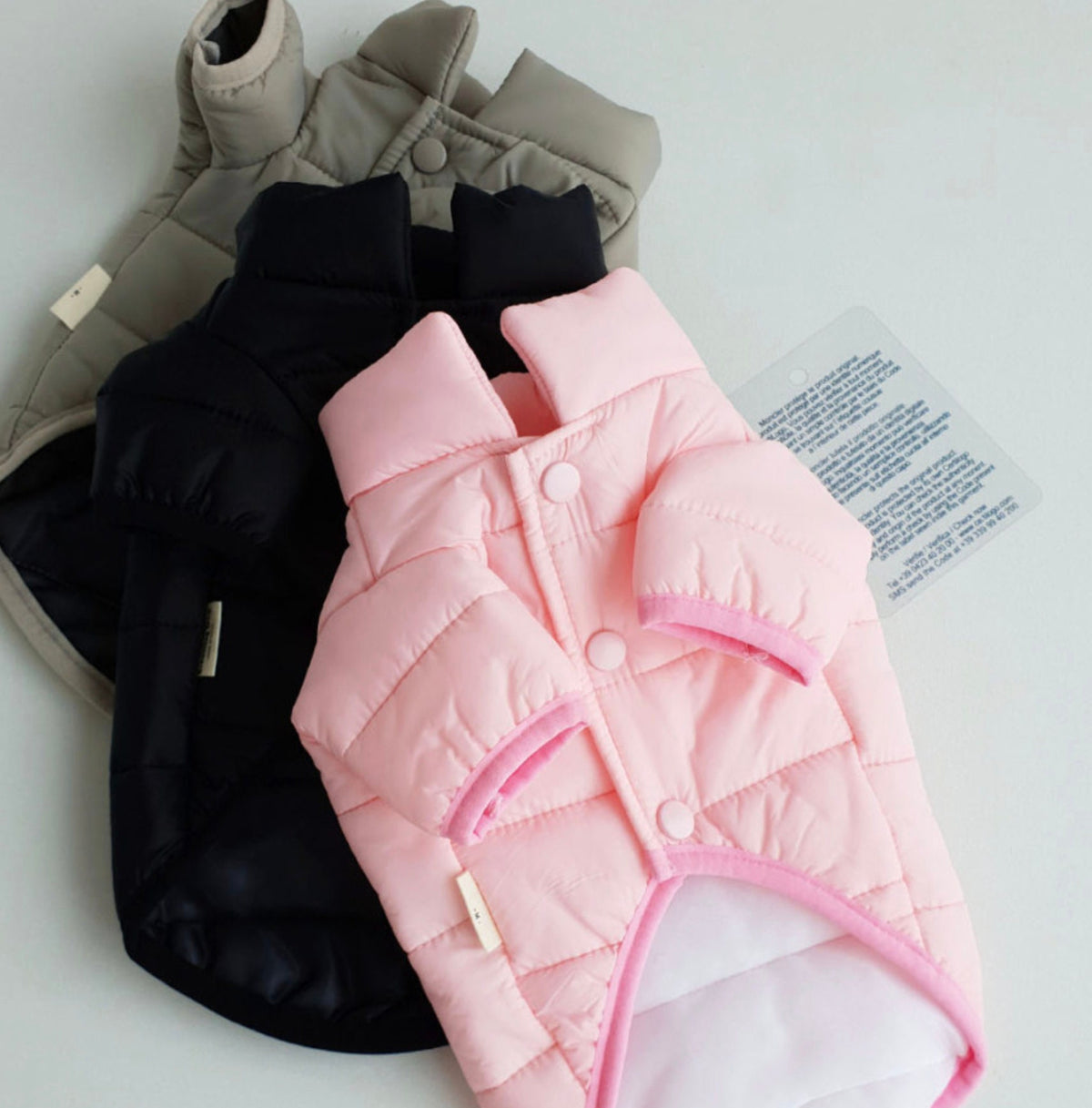 Lightweight D-Ring Dog Padded Jacket