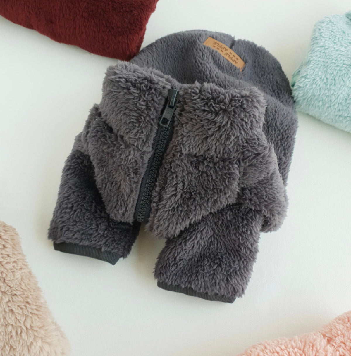 Thermal Fleece Zip-Up Dog Sweater