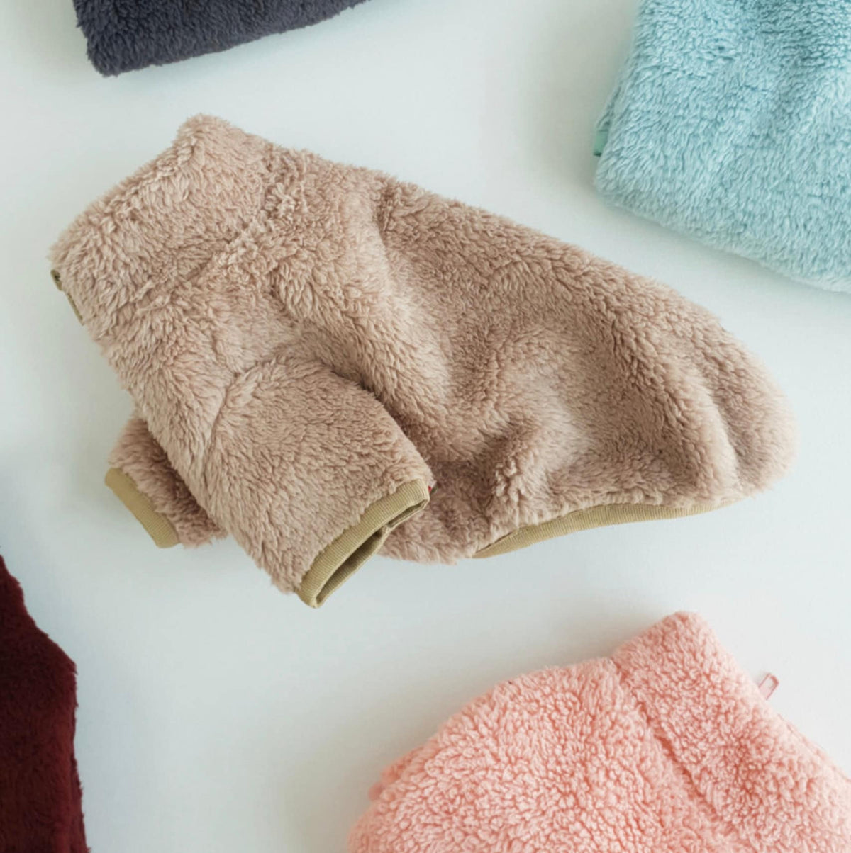 Thermal Fleece Zip-Up Dog Sweater