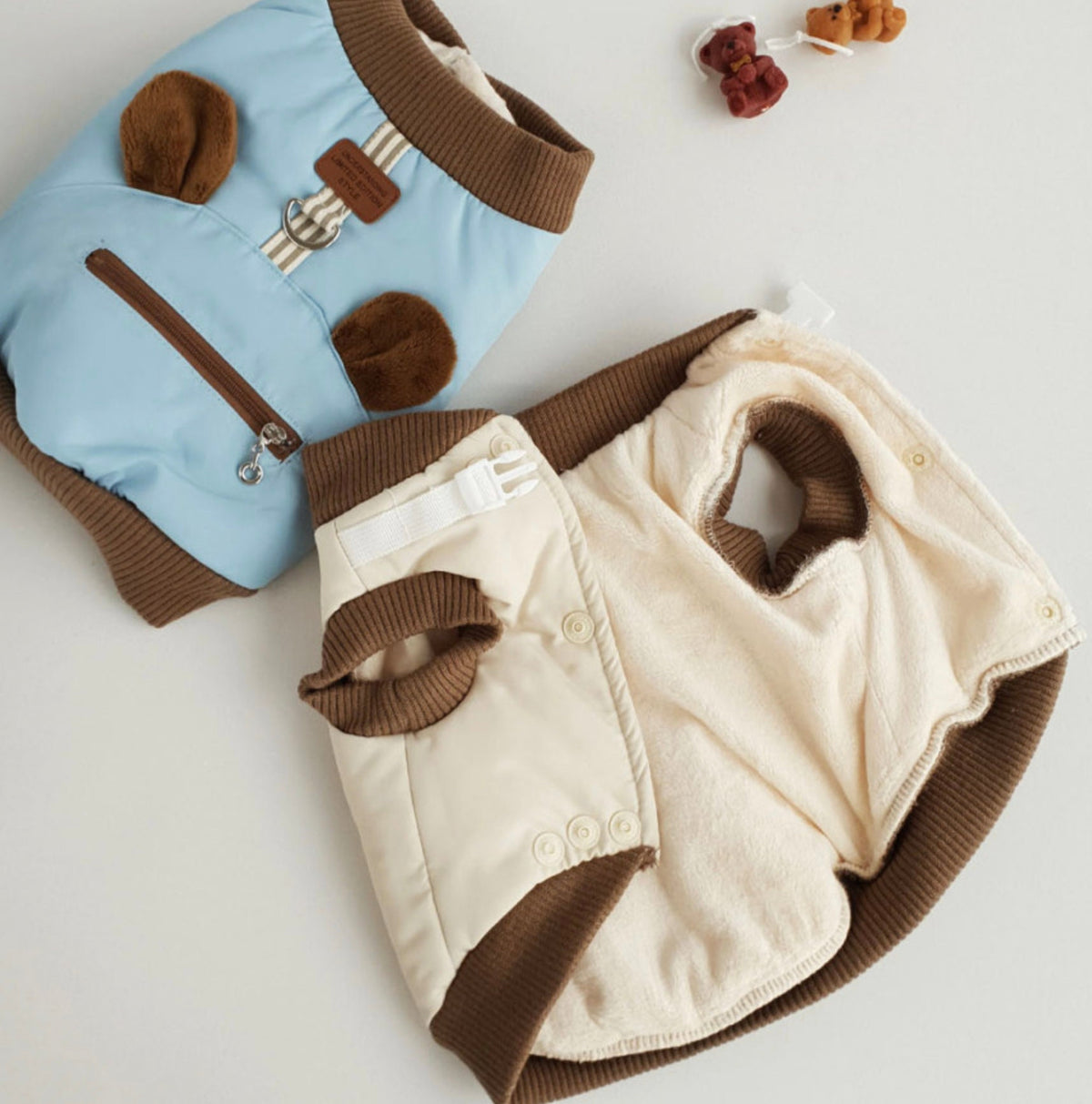 Bear D-Ring Dog Padded Vest