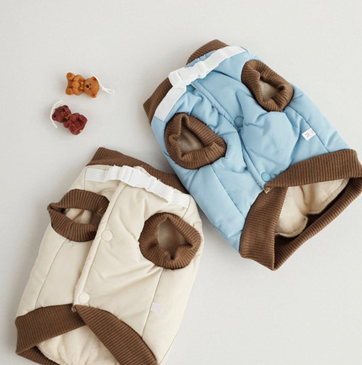 Bear D-Ring Dog Padded Vest