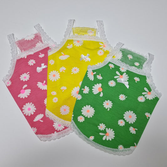 Daisy Ribbon Sleeveless