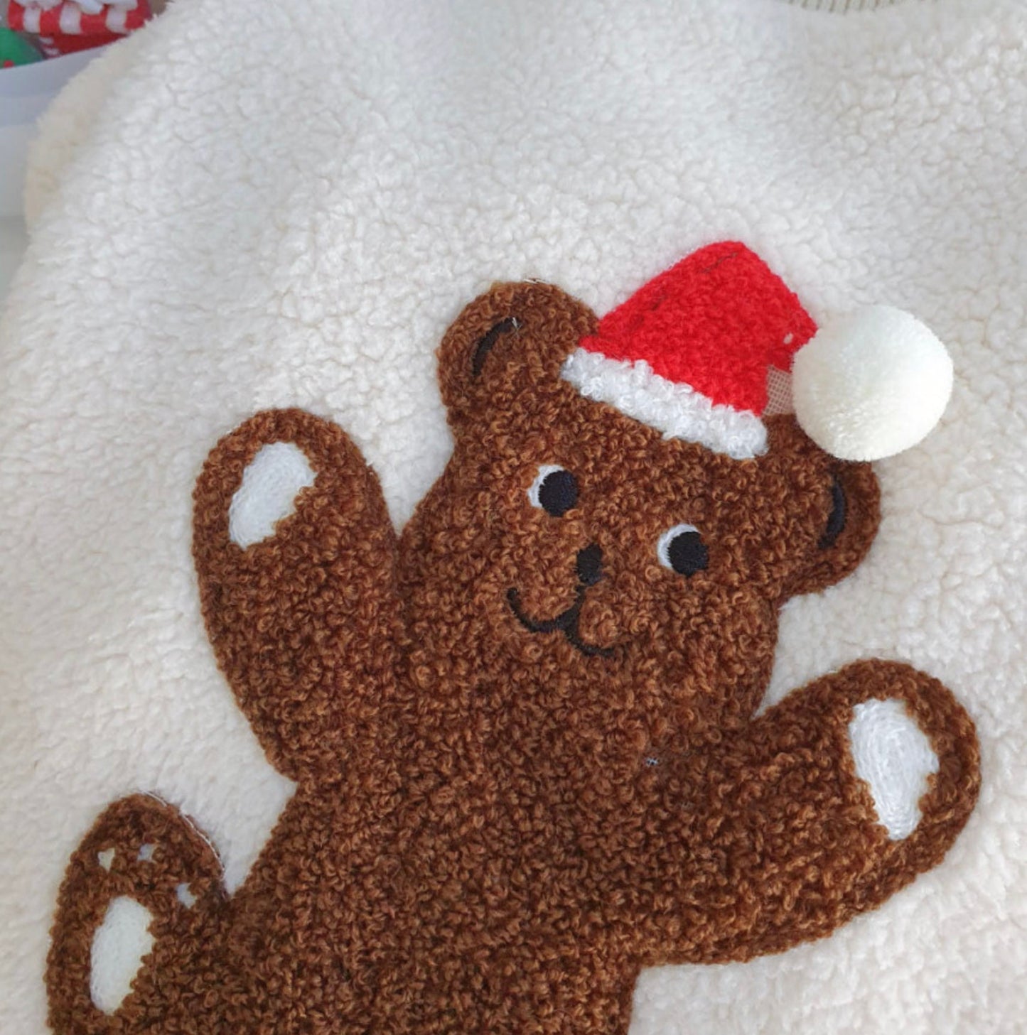 Santa Bear Fleece