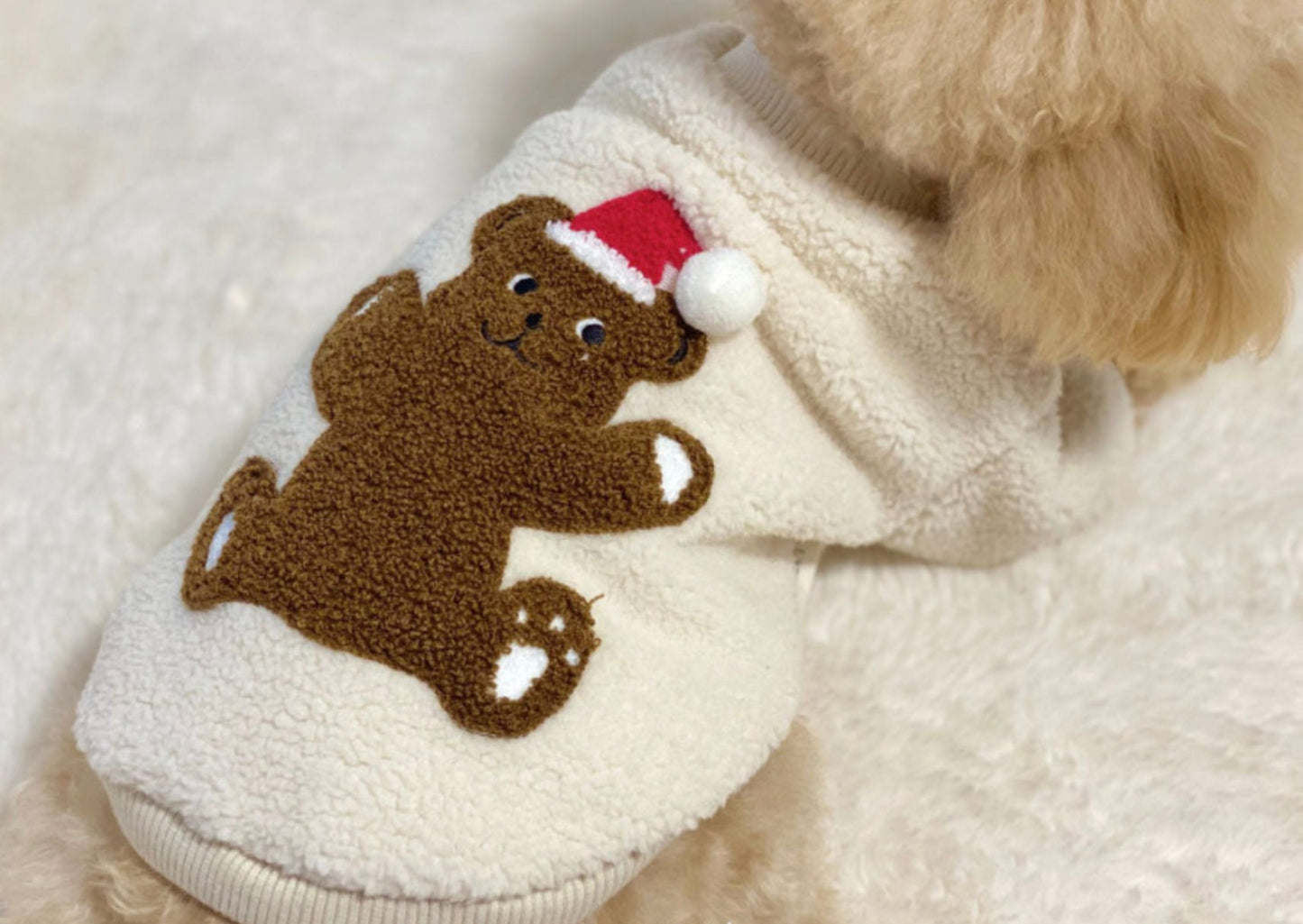 Santa Bear Fleece