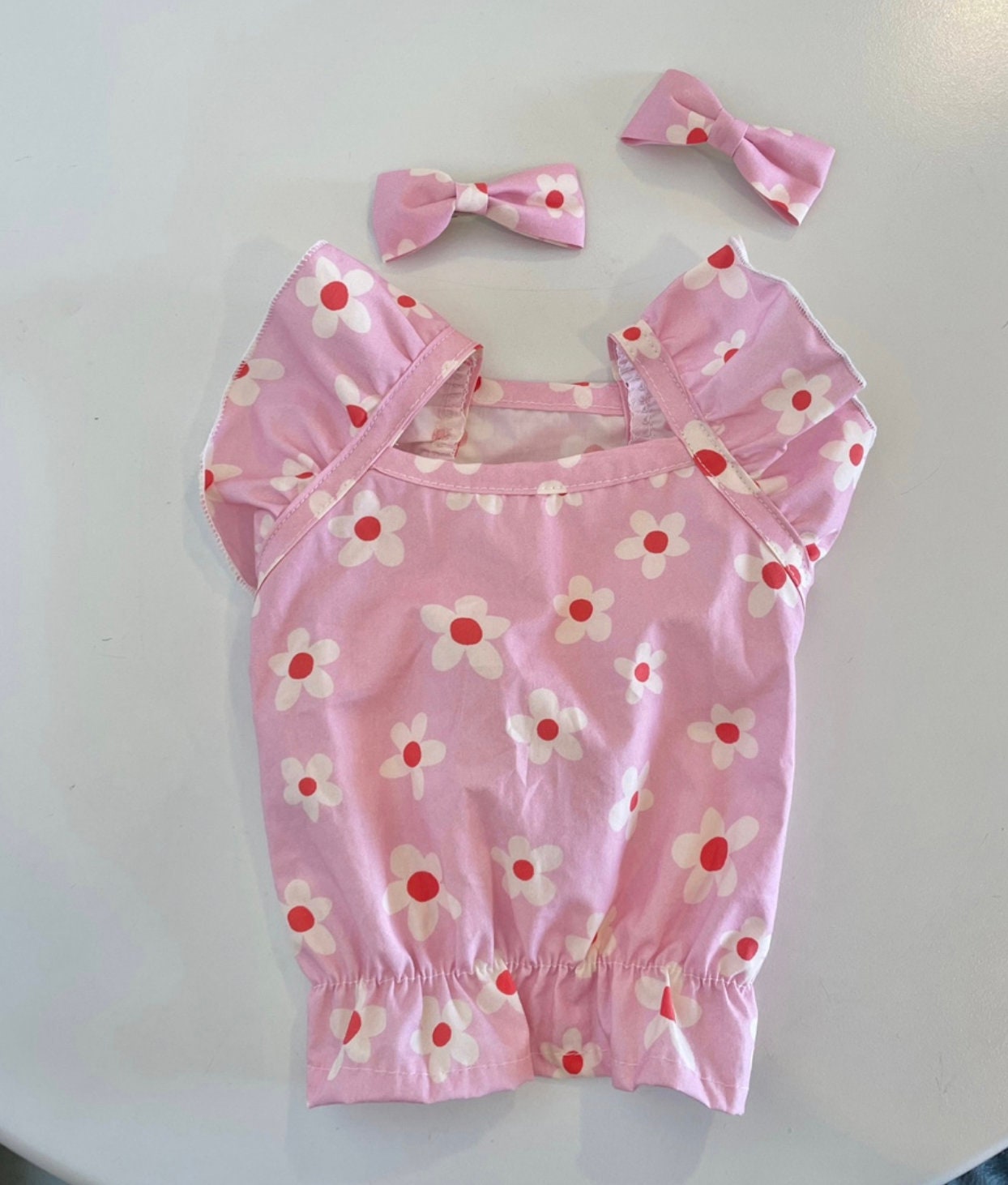 Daisy Blouse W/ribbon