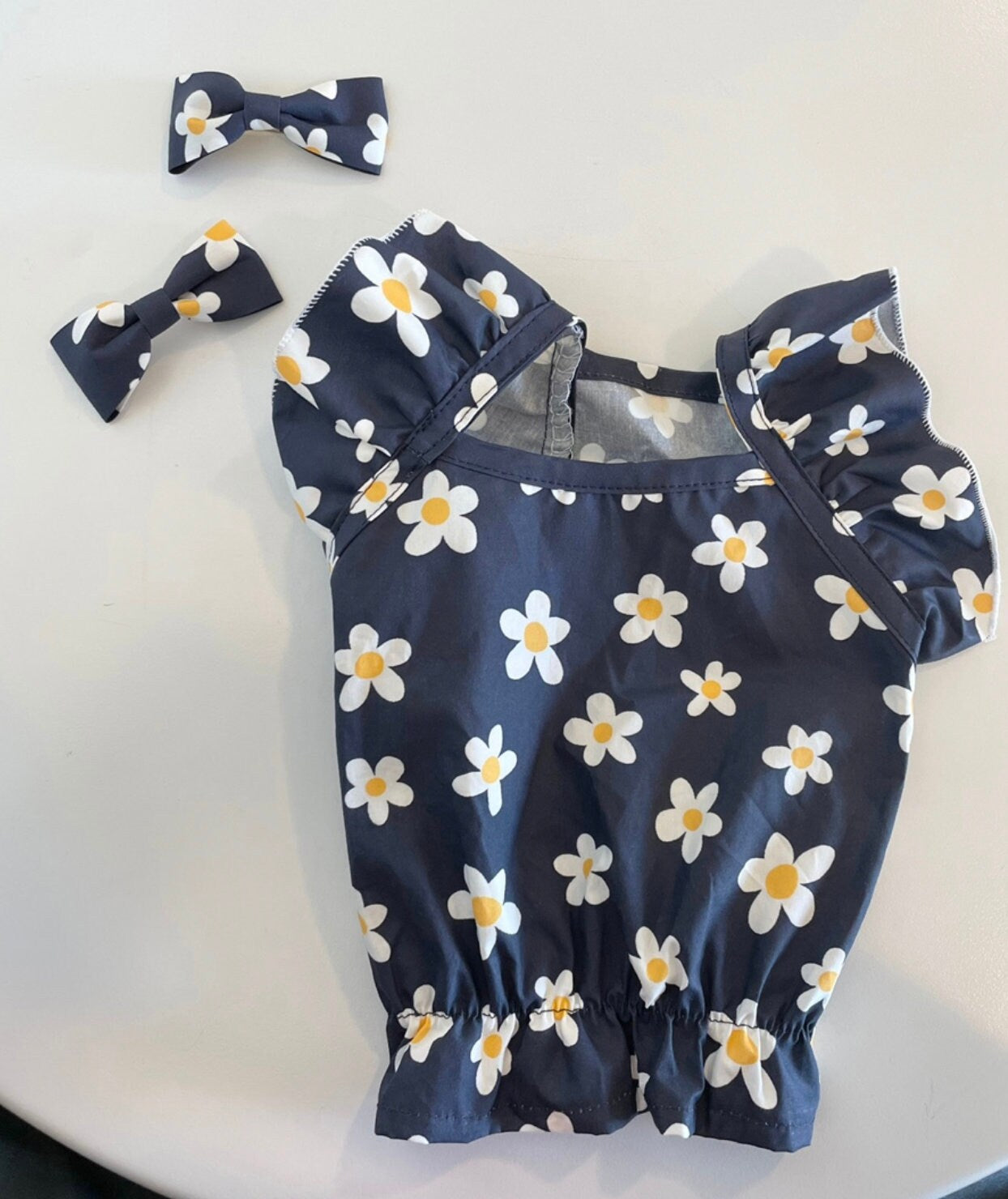 Daisy Blouse W/ribbon