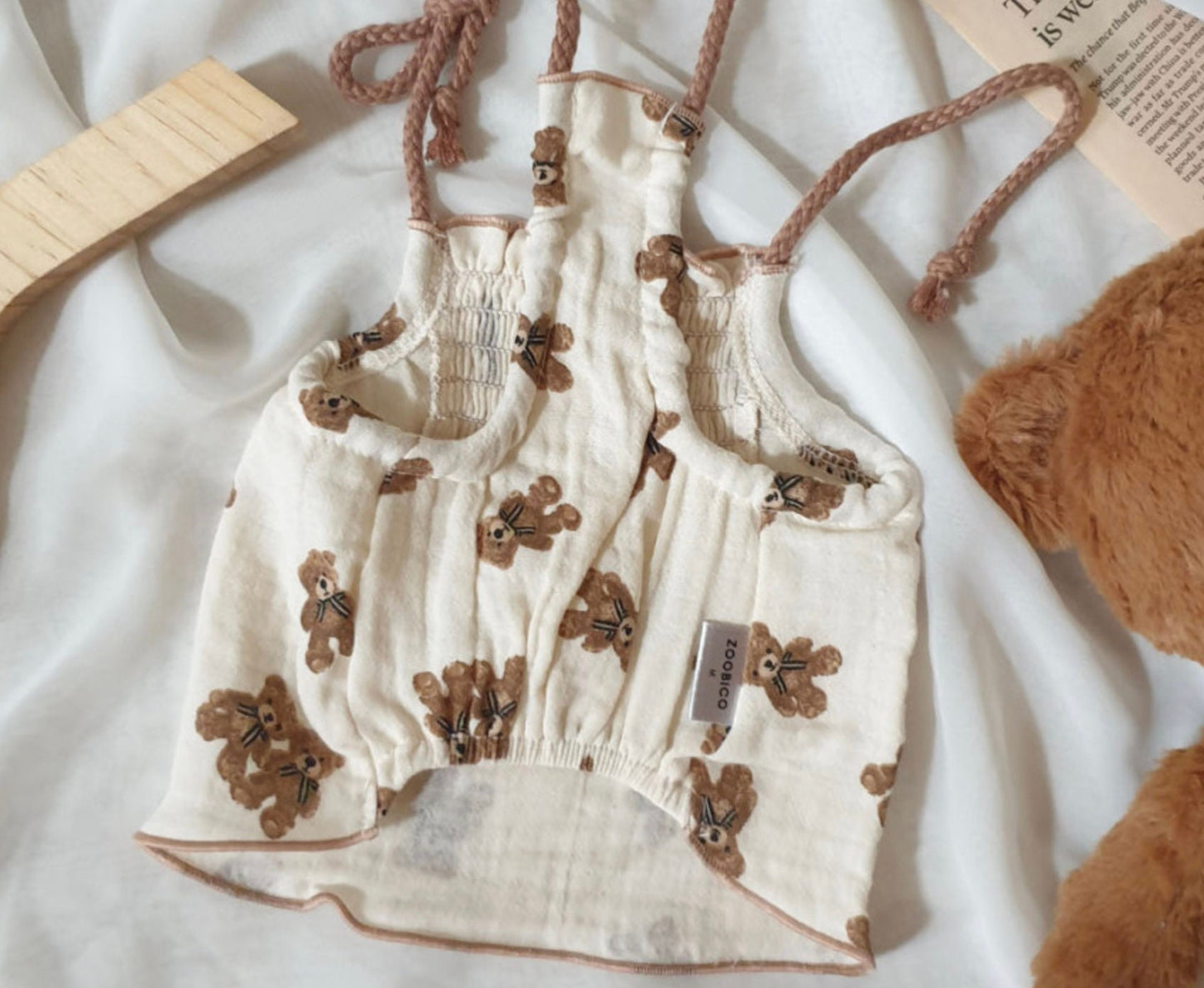 Bear Dress&Crop Shirt