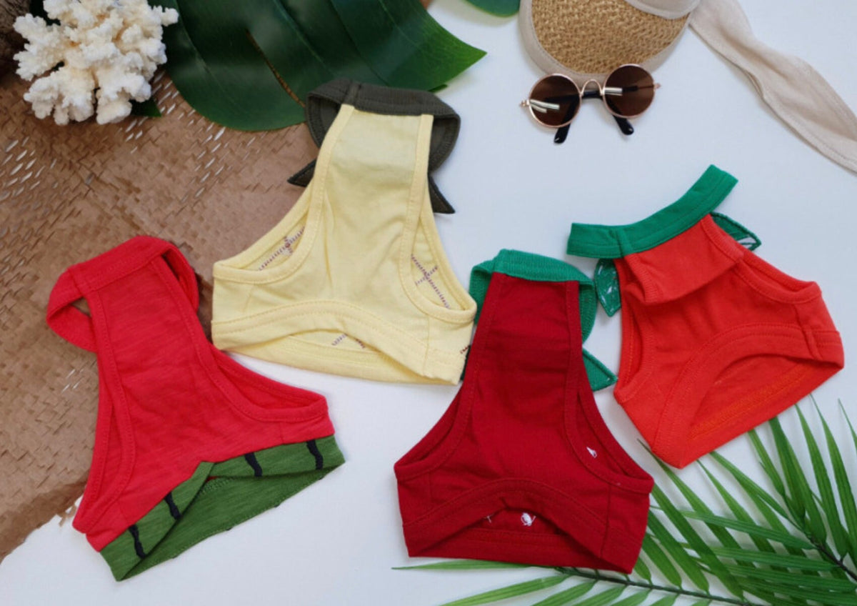 Fruits Crop Dog Top