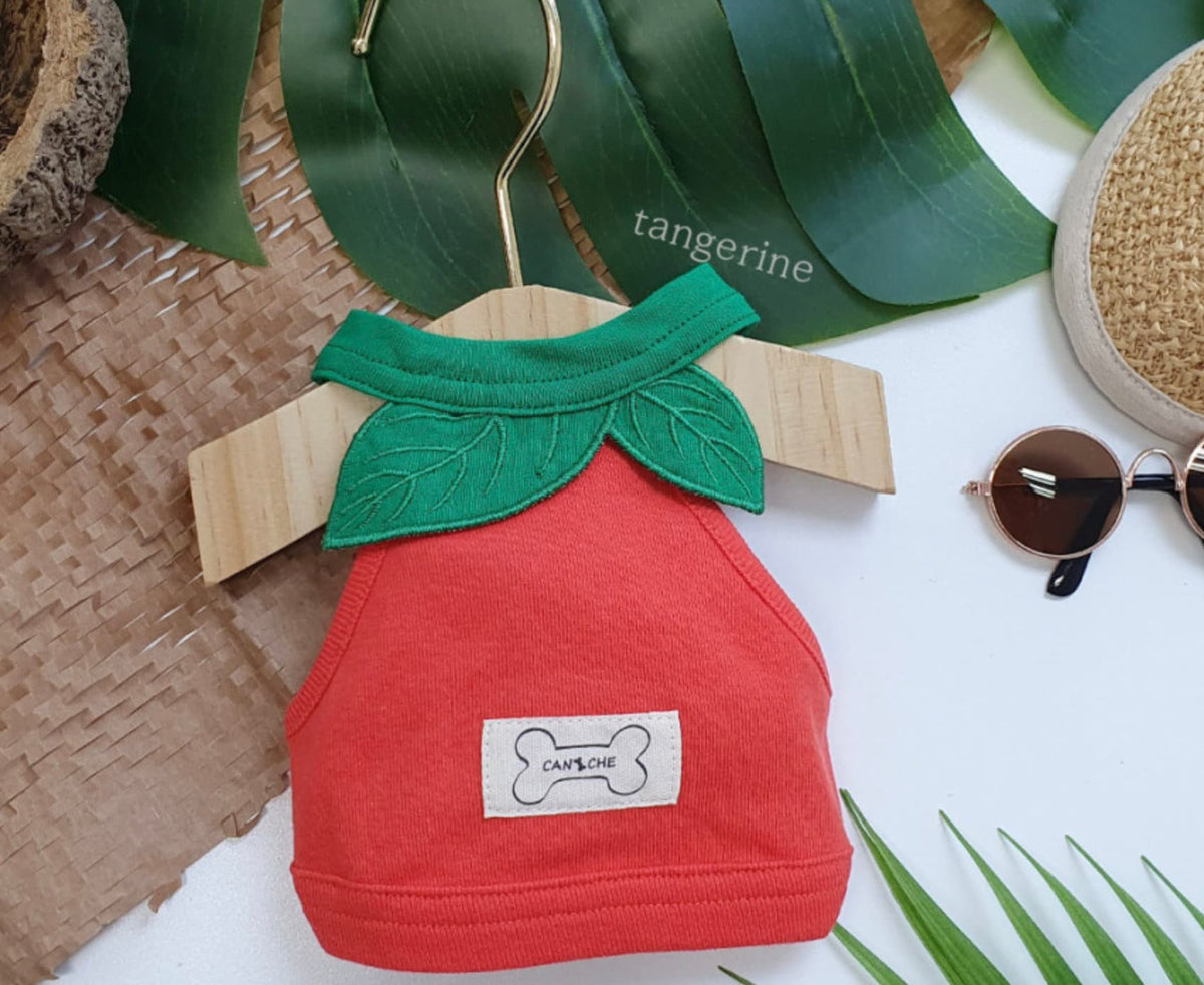 Fruits Crop Dog Top