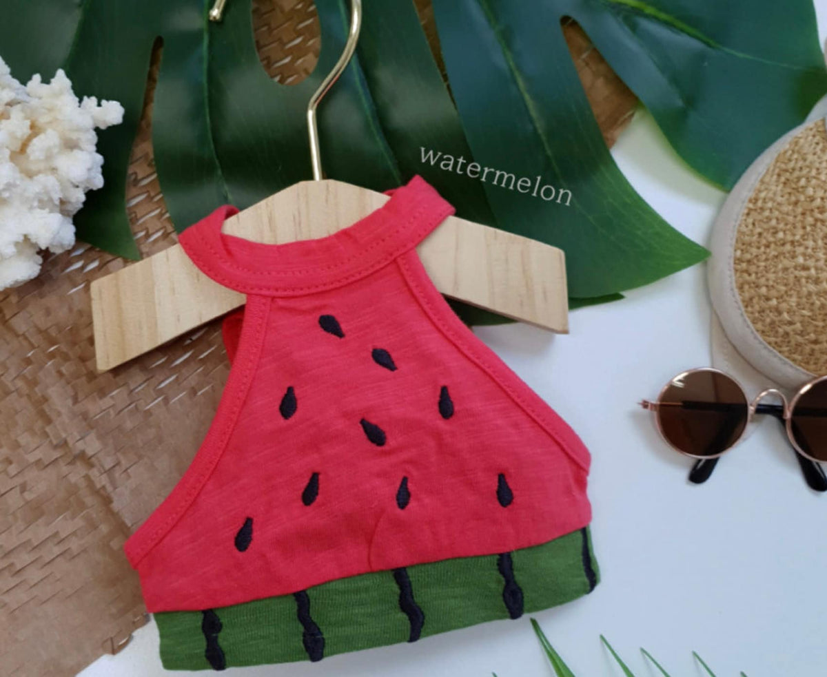Fruits Crop Dog Top