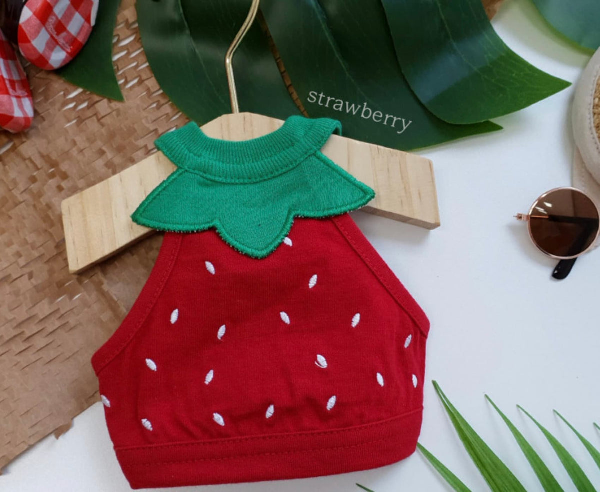 Fruits Crop Dog Top