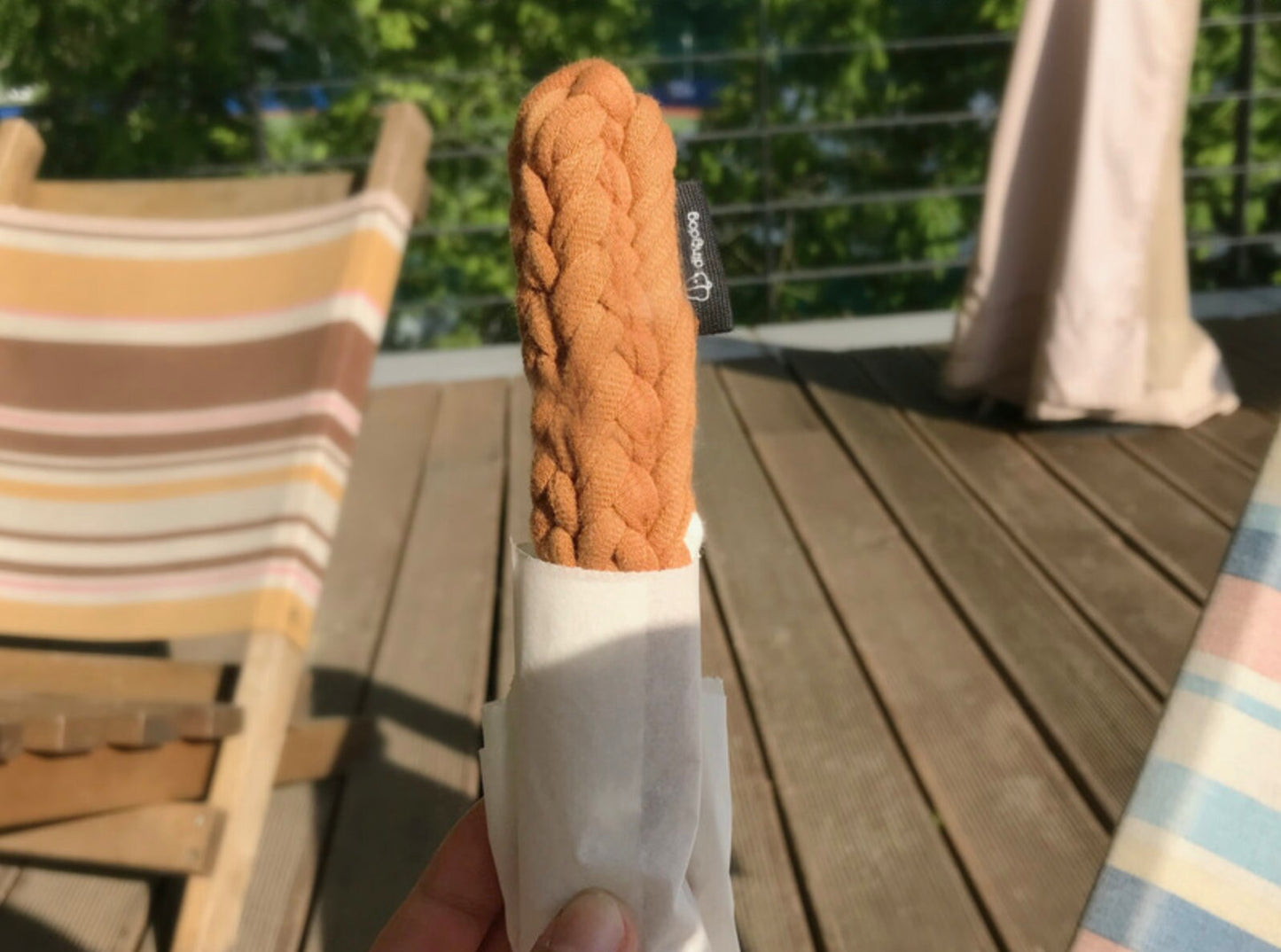 Churro Dog Toy