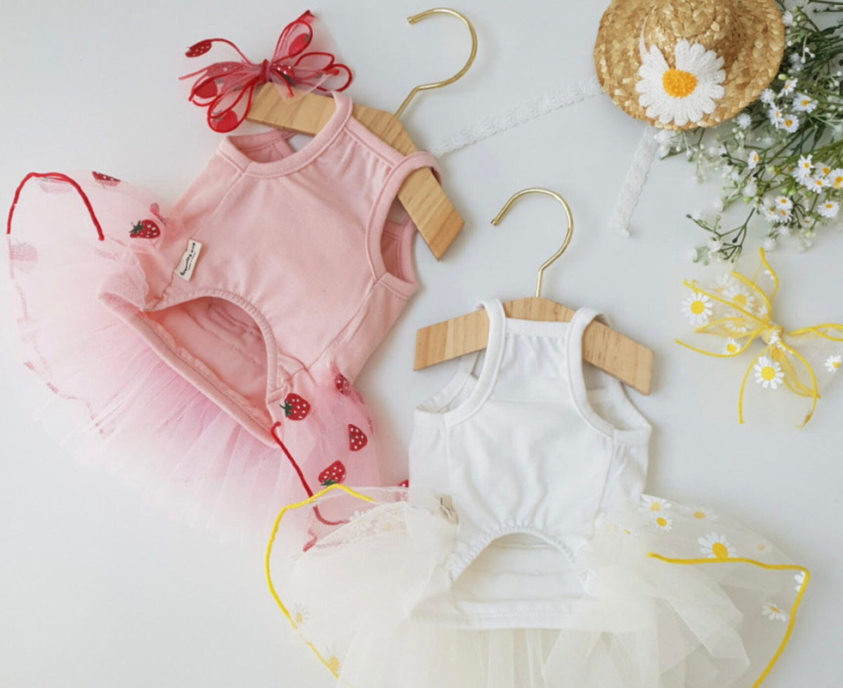 Picnic Tutu Dog Dress
