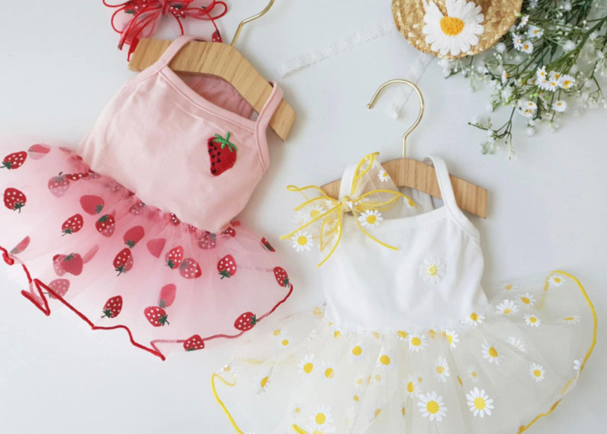 Picnic Tutu Dog Dress