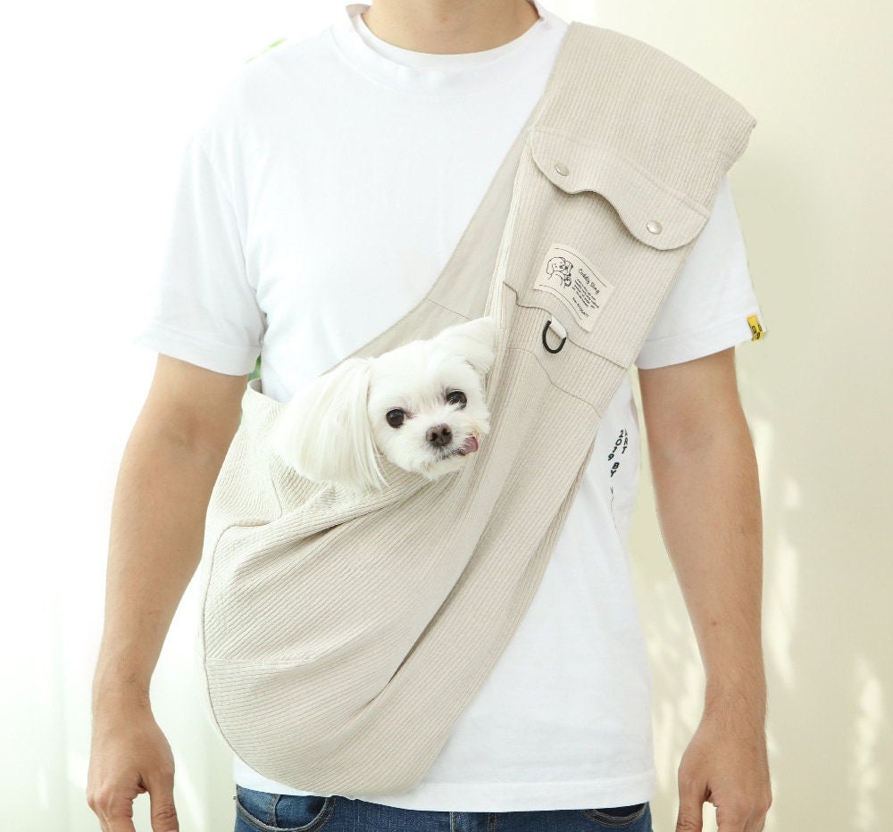 Cotton Pet Sling Carrier