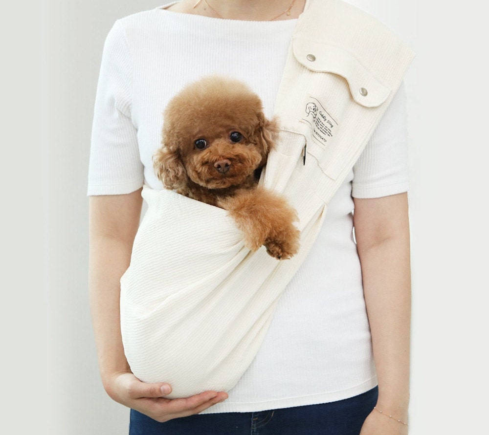 Cotton Pet Sling Carrier