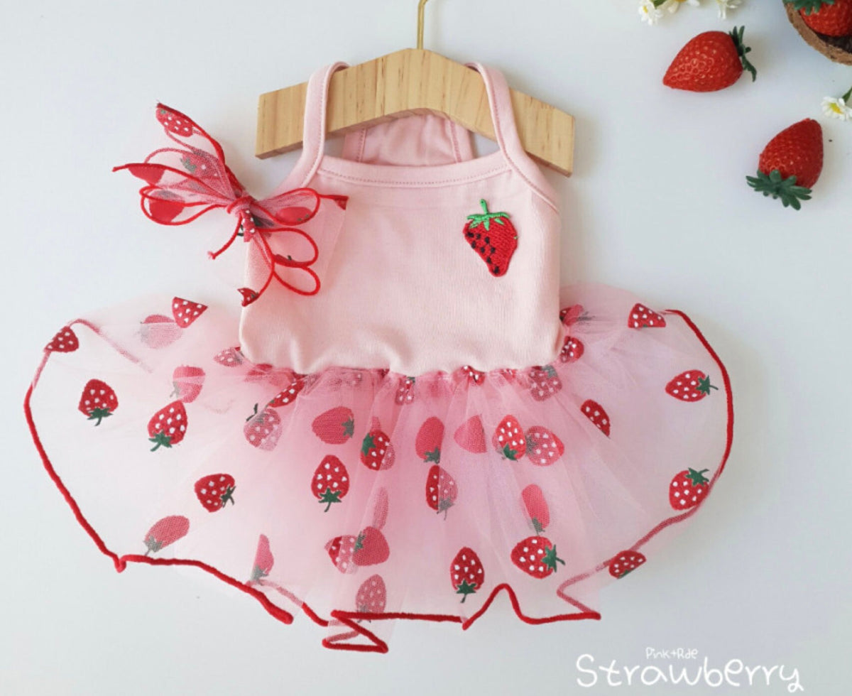 Picnic Tutu Dog Dress