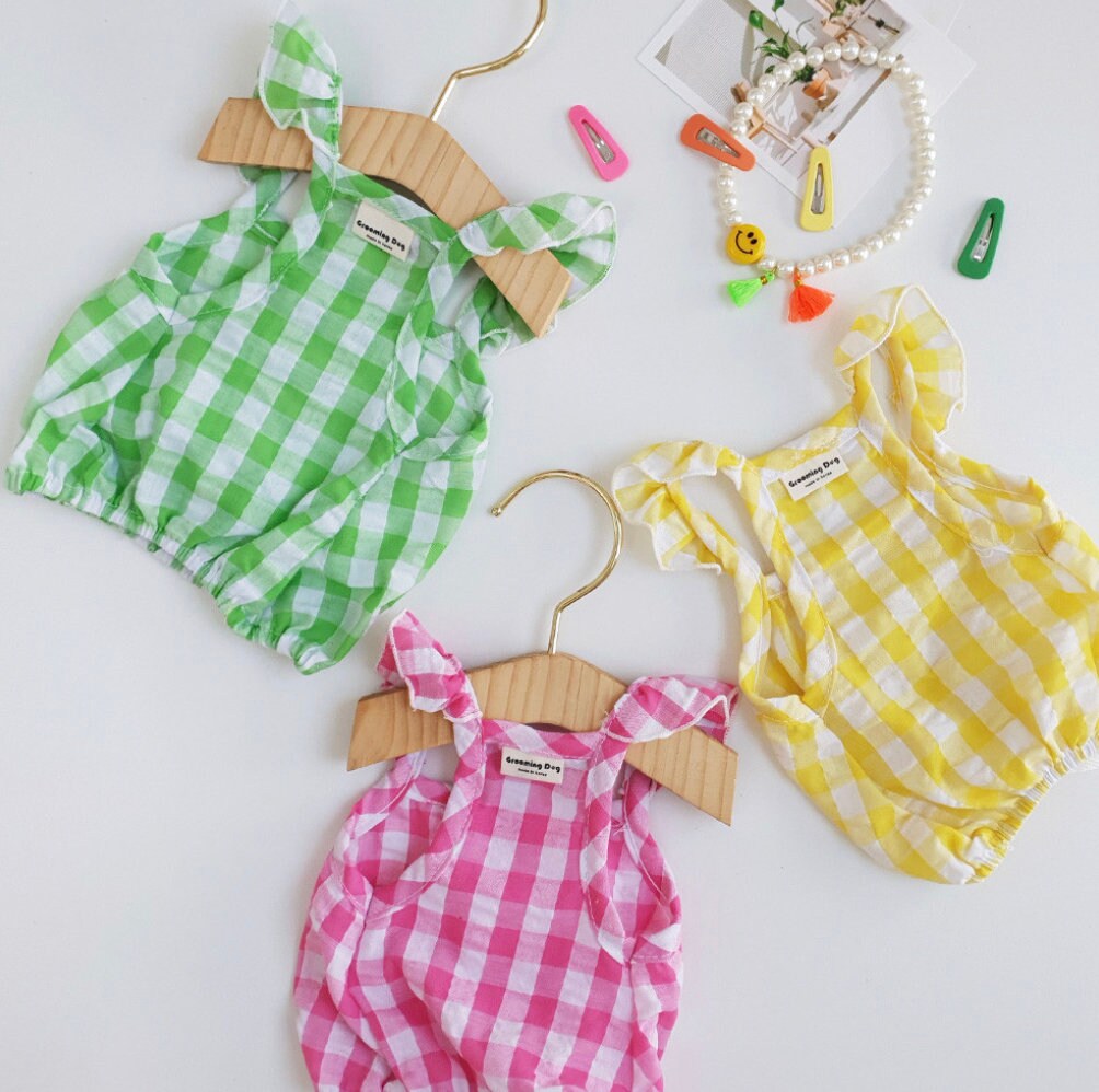 Gingham Crop Top
