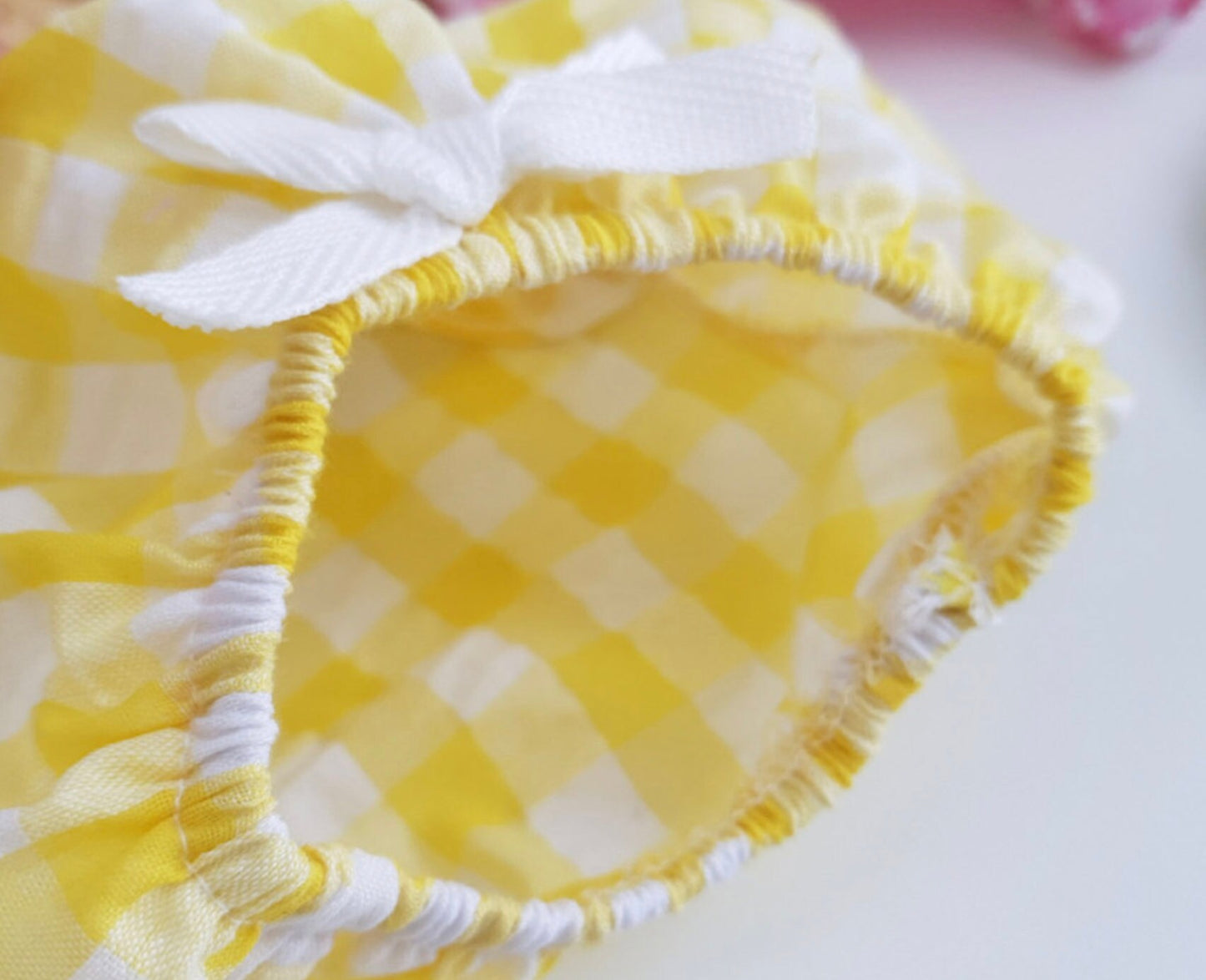 Summer Gingham Crop Top