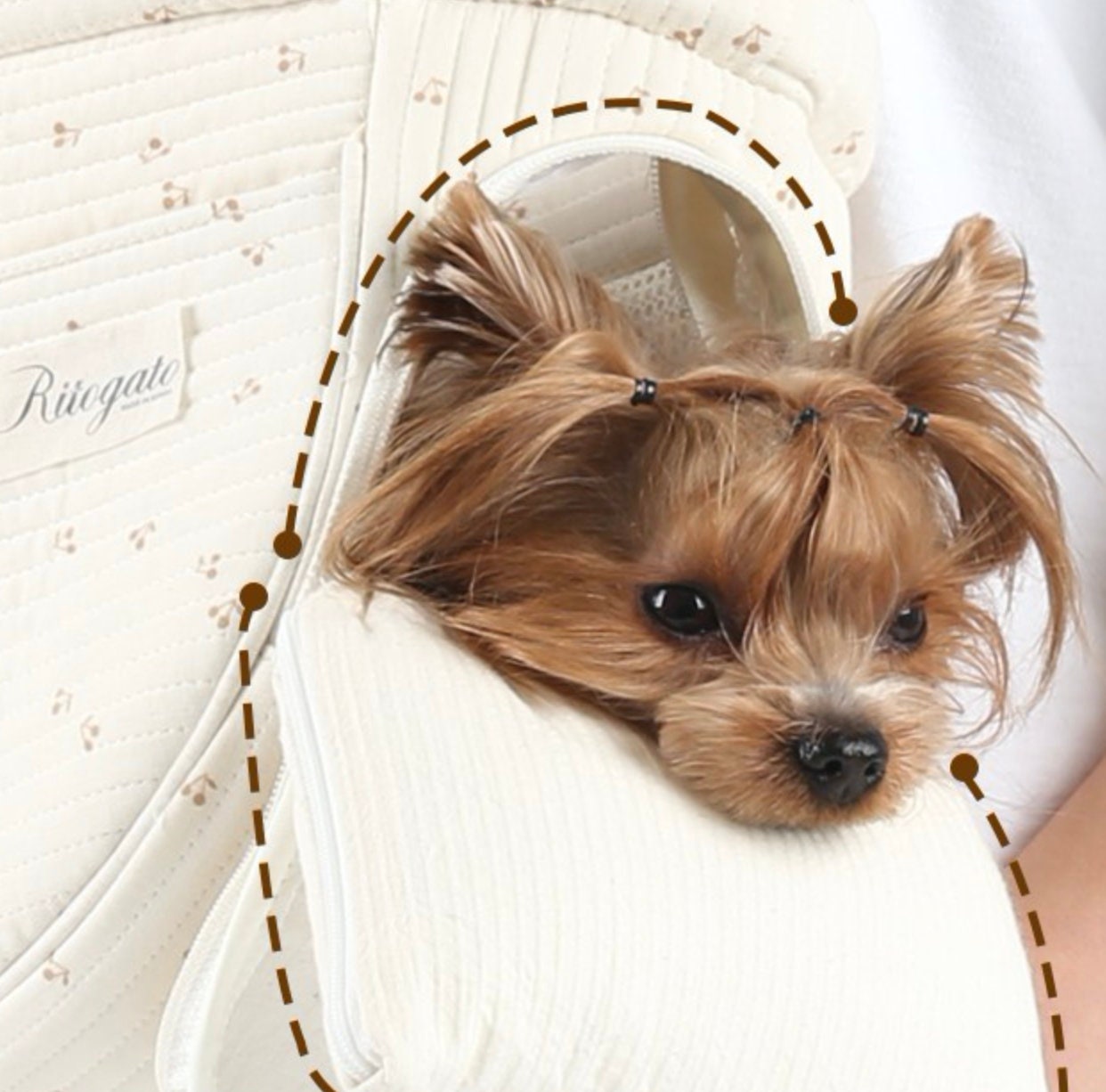 Cotton Pet Travel Carrier