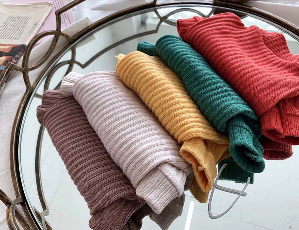 Jam Ribbed Dog Turtleneck Shirt
