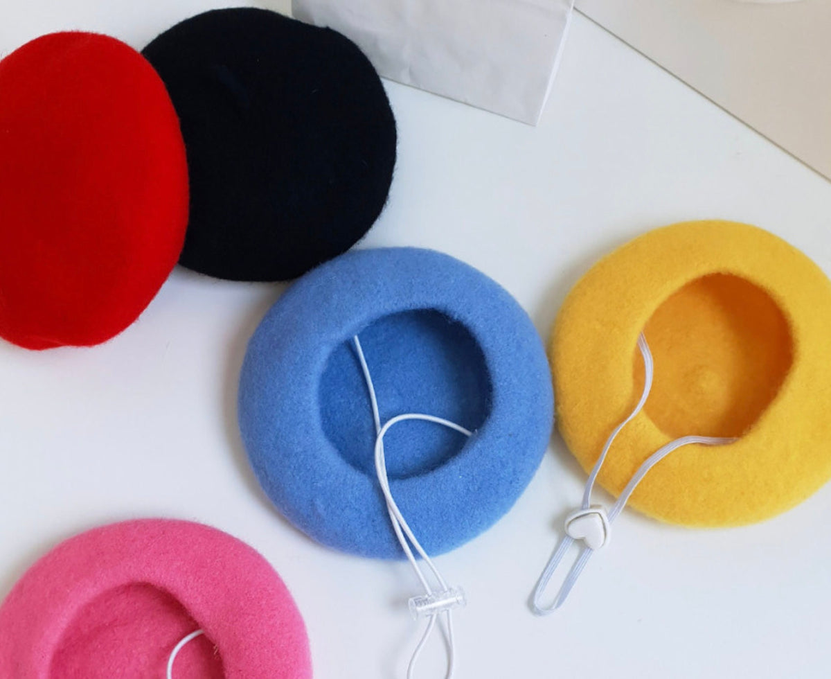 French Beret Dog Hat