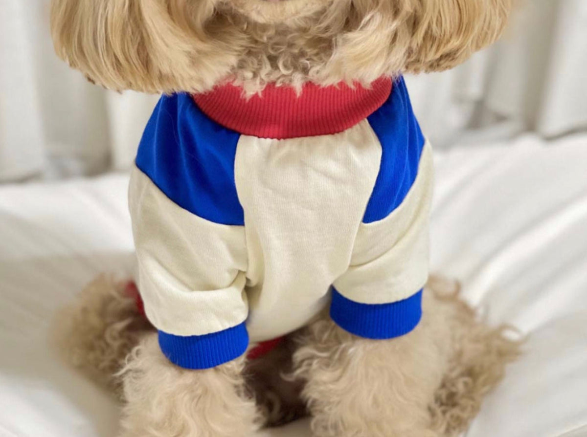 Retro Zip-Up Dog Jacket