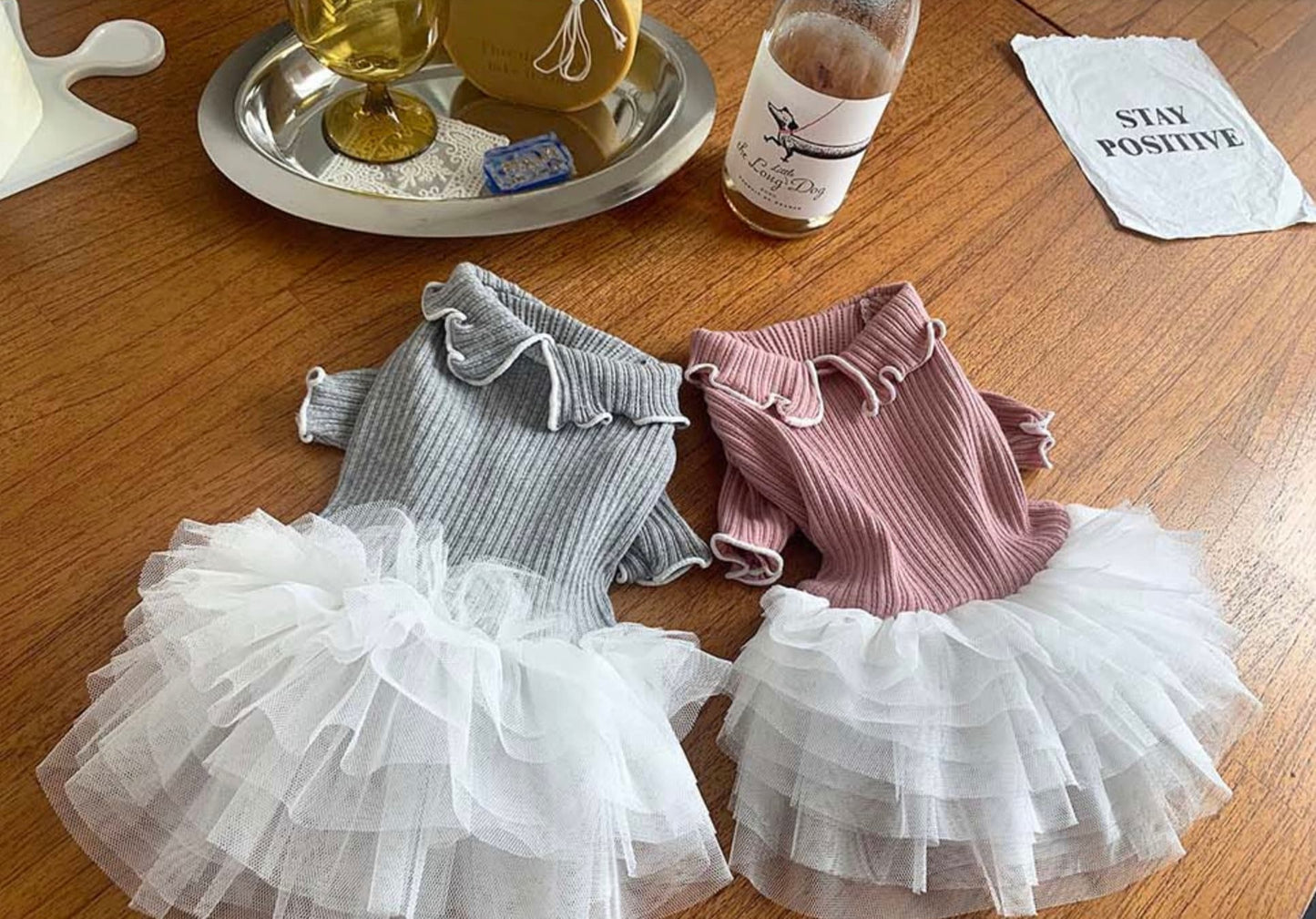 Ribbed Tutu Dress