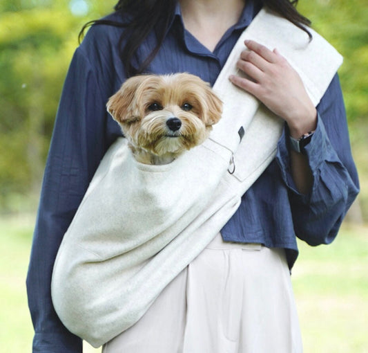 Wool Pet Sling Carrier