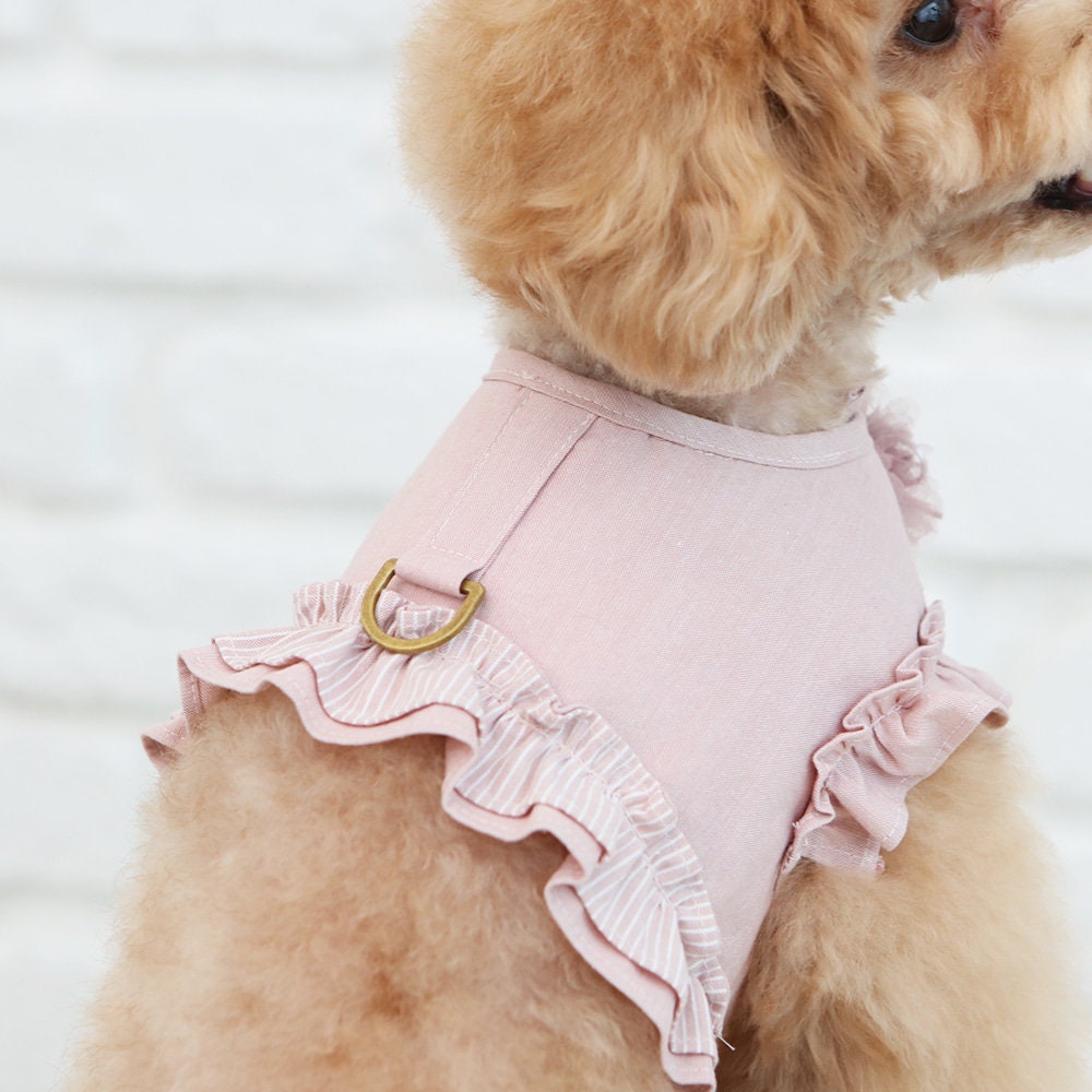 Frilled Cotton Dress Harness