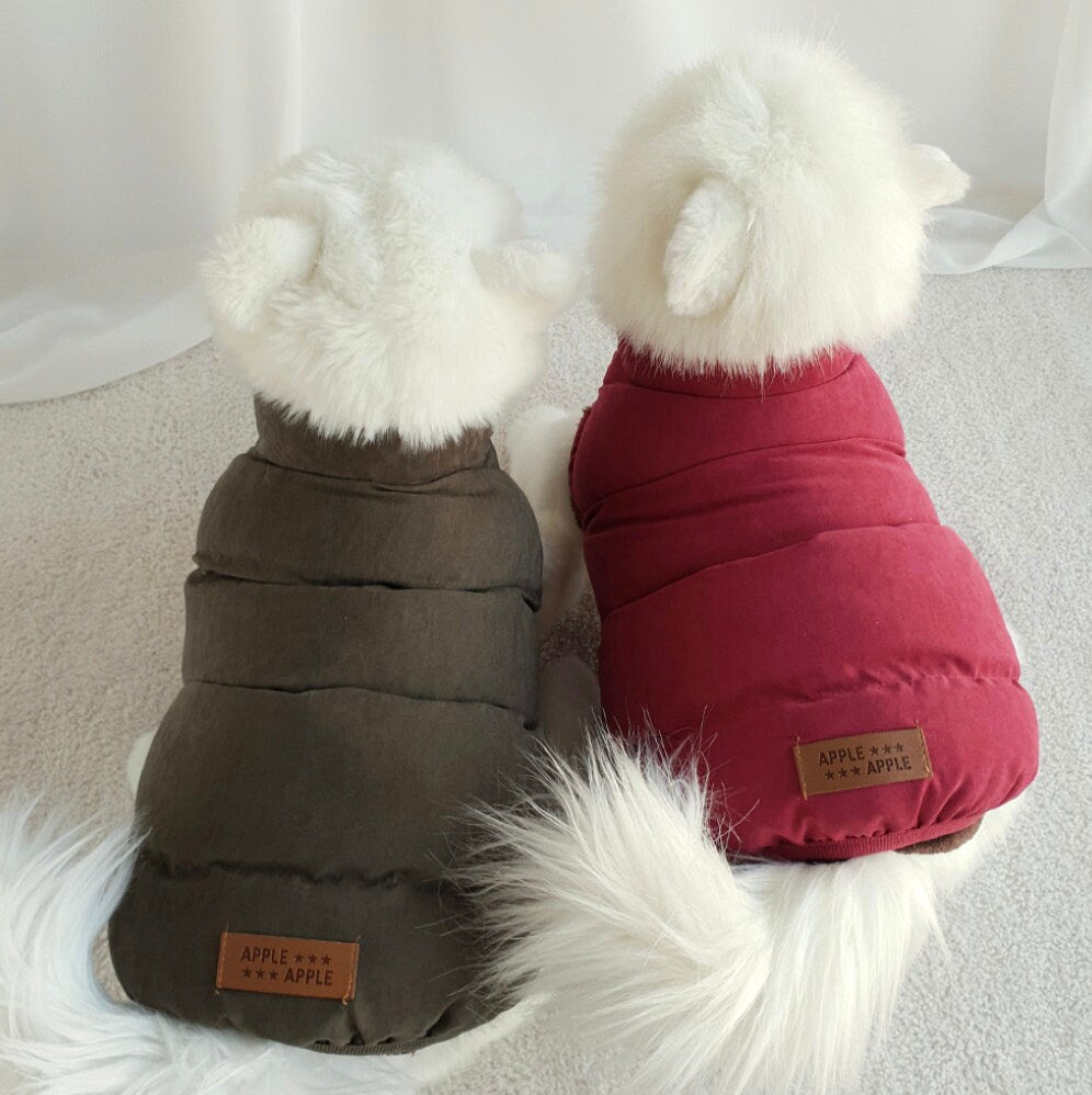 S-3XL, Puffer Dog Jacket