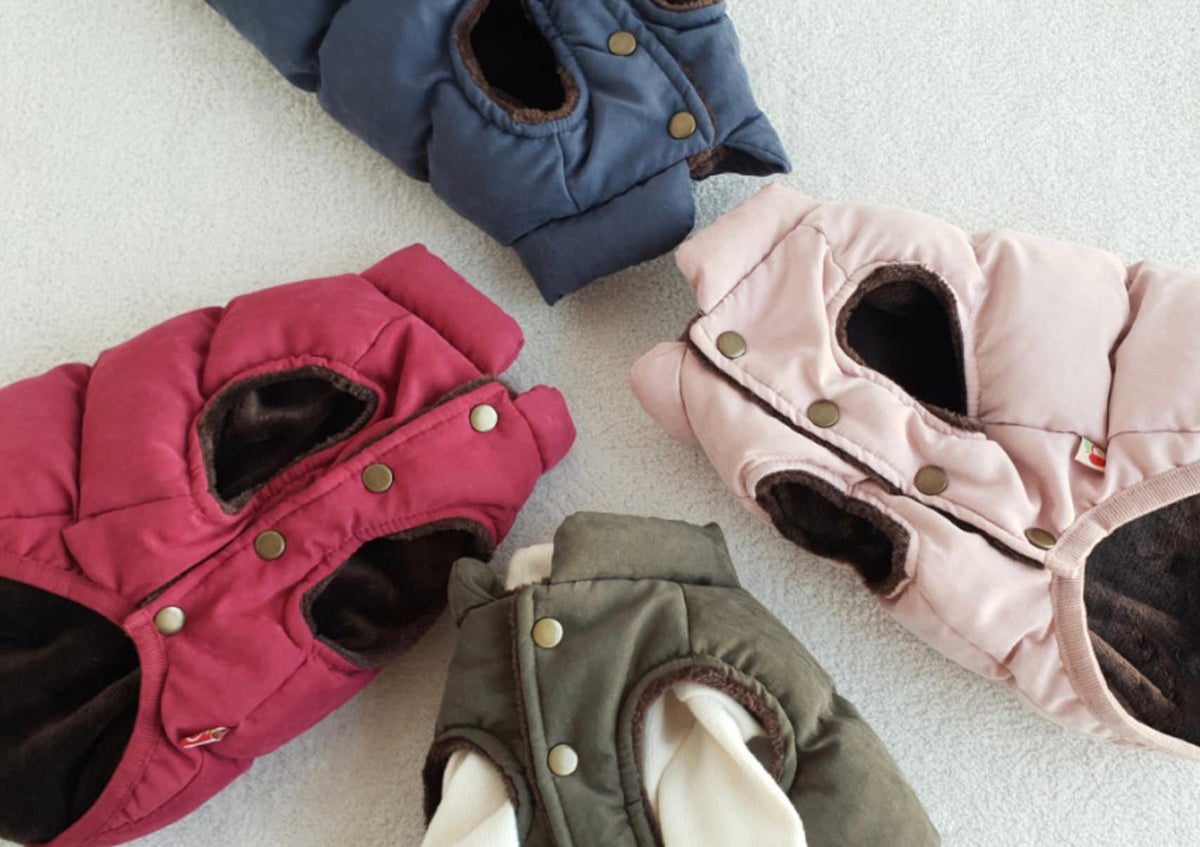 S-3XL, Puffer Dog Jacket