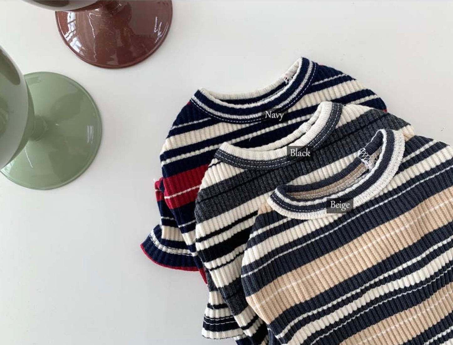 Stripe Ribbed Knit