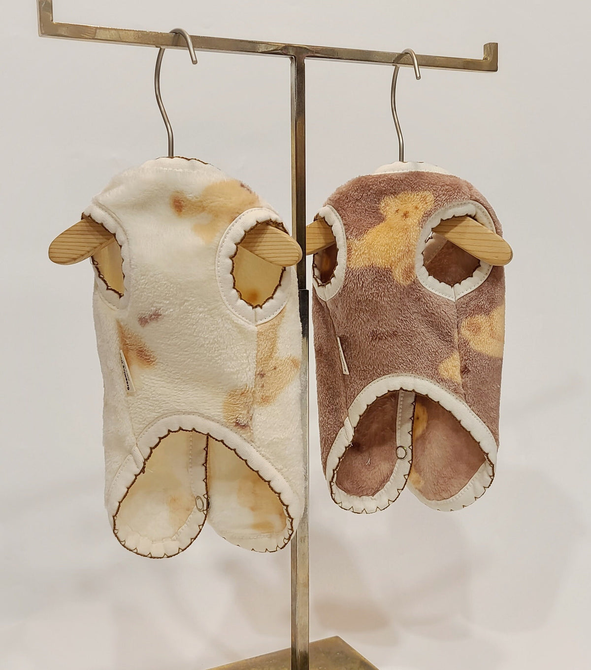 Teddy Bear Plush Dog Vest