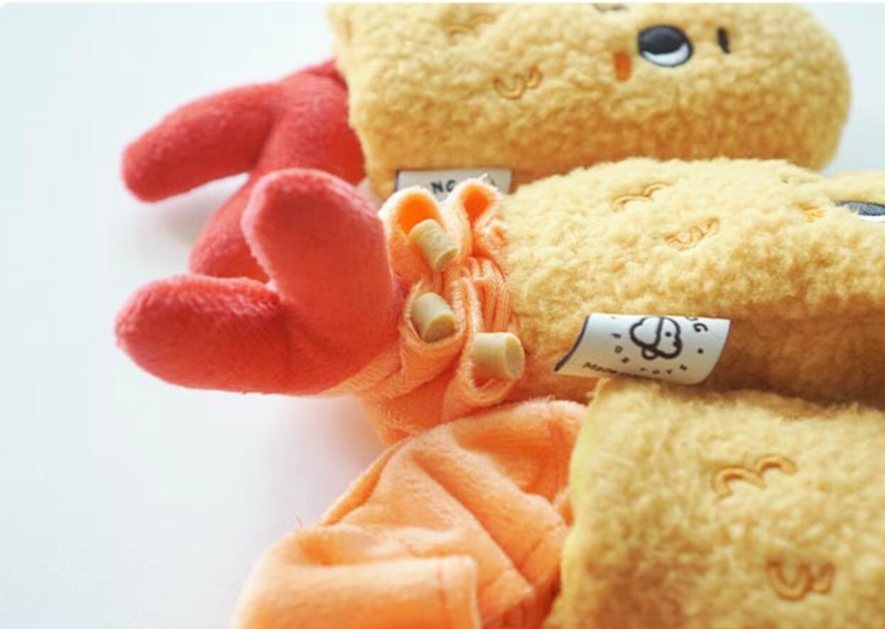 Snuffle Shrimp Tempura Dog Toy